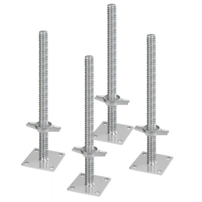 Adjustable Leveling Jacks Solid Screw for Baker-Style Scaffolding