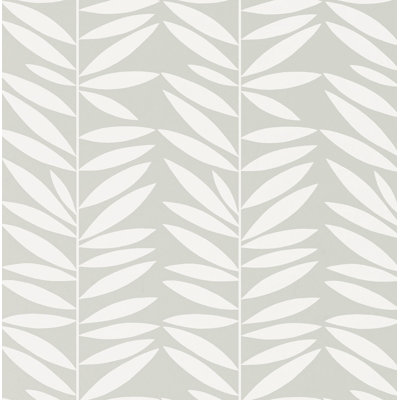 Papier peint à feuilles