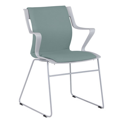 Chaise d'invité de bureau avec accoudoirs Cascade