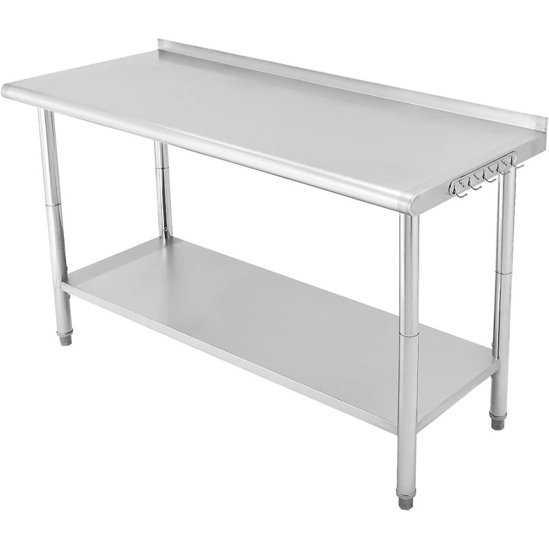 60"x24"x35" Stainless Steel Prep Work Table