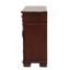Charmante commode en bois avec fonctionnalité de tiroir lisse pour un rangement élégant