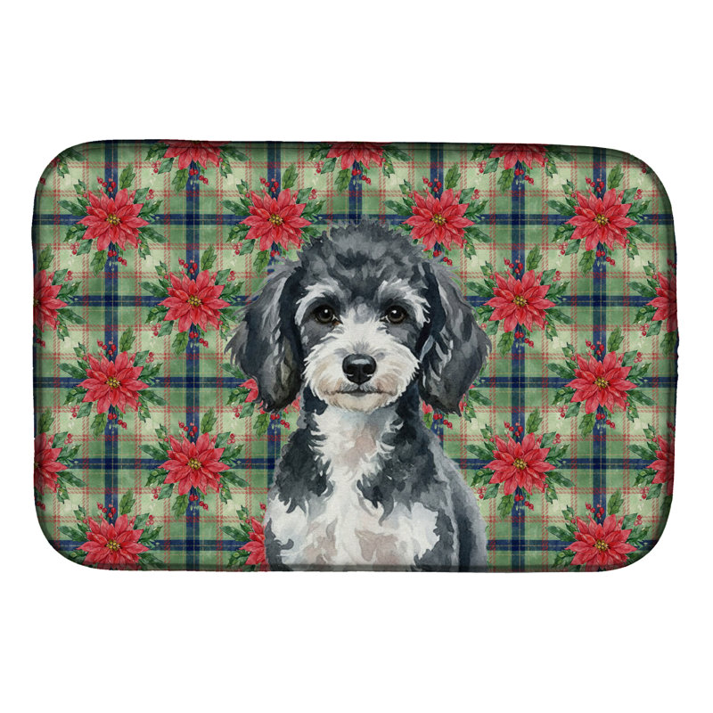 Tapis de vaisselle miniature Mini Poinsettias