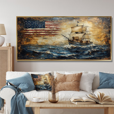 Alyene - USA Patriotist, reproduction sur toile