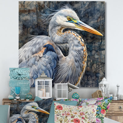 Heron Waterbird I - Heron Wall Art