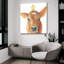 Art mural en verre épique «Farm Friends 3» par Myles Sullivan-106412955