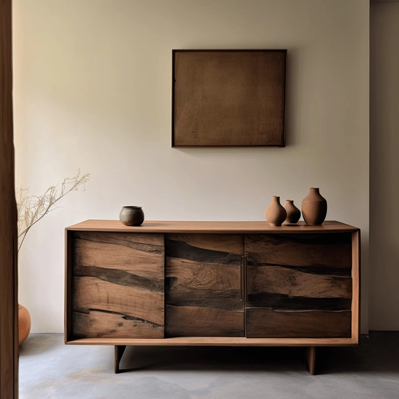Solid Wood ideboard.