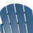 Outdoor HDPE Folding Adirondack Chair , Weather-Resistant Wood-Grain Lounge Chair-201428908