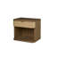 Caribe 1 - Drawer Solid Wood Nightstand