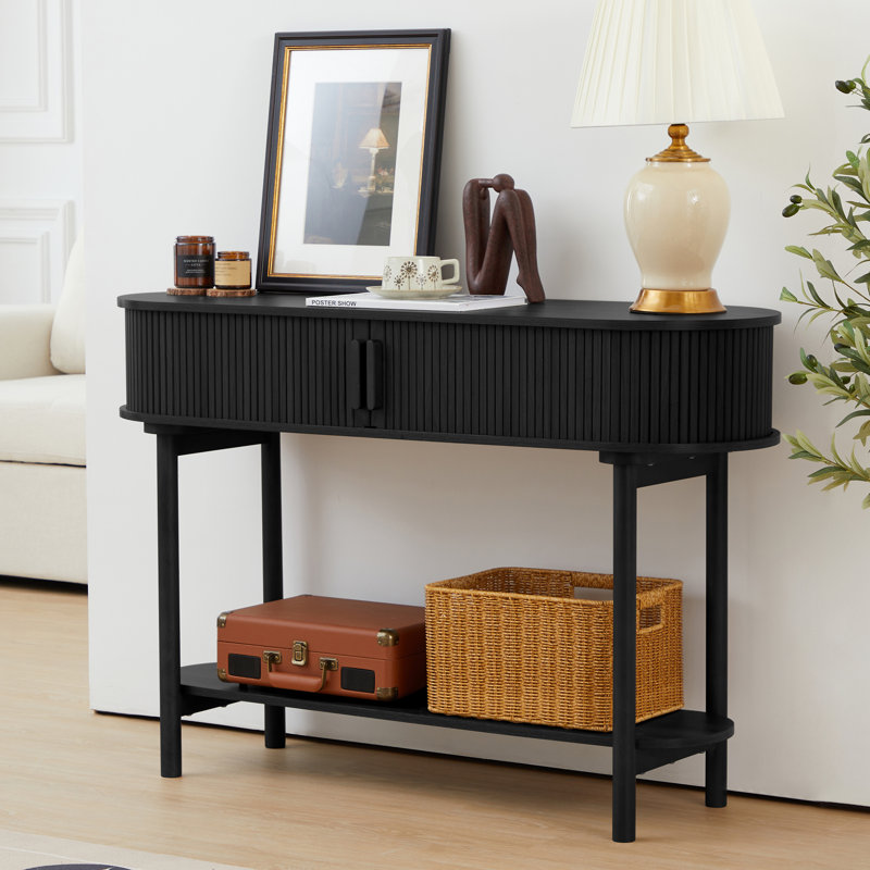Console 47,24 po, Noir
