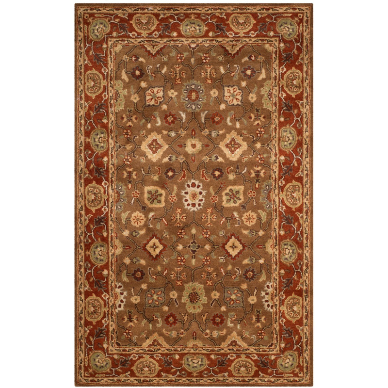 Tapis oriental en laine touffeté à la main Cranmore, Rectangle 2 pi x 3 pi