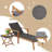 Arshia Outdoor Chaise Lounge with Table-1149600187