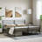 Metal Bed Frame with Headboard & Slats, No Mattress, Easy Assembly-116091929-116091932