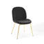 Chaise de salle à manger Scoop Gold-1257081636
