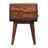 California Circular Bedside With Open Slot-108808789