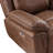 Sadarius Polyester Fabric Console Loveseat with Power Footrest-410499798