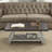 Contemporary Replicated Wood Shelf Coffee Table-114232461
