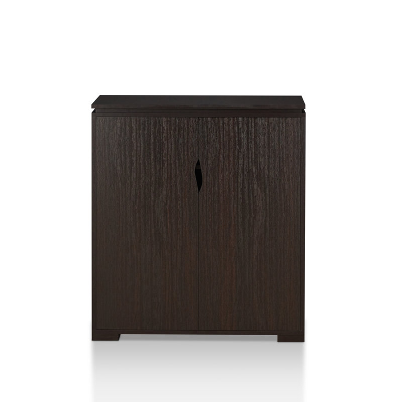 12 Pair Shoe Storage Cabinet, Cappuccino