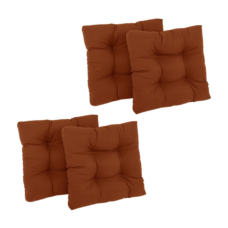 Coussin de siège 4 pièces Winston Porter, Épice