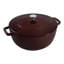 Staub Cast Iron Round Cocotte, Dutch Oven, 5.5-Quart, Serves 5-6, Made In France, Peony Pink-1186395001