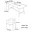 Table de salle à manger simple-1998847463