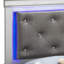 Lorana Bed , Silver Champagne-1905063821