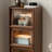 Nut-brown Solid Wood+Glass Display Cases