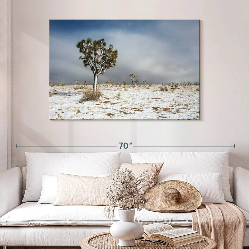 Harnek Snowy Mojave Desert, H 32 po x l 48 po