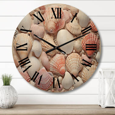 Olana Solid Wood Wall Clock