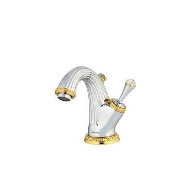 Single-Hole Single-handle Bathroom Faucet with Drain Assembly