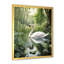 «Swans Refuge By The Lake I», reproductions sur toile d'animaux-97170778-97170777