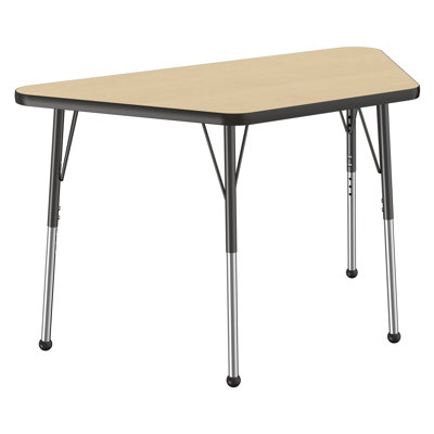Trapezoid T-Mold Adjustable Height Activity Table