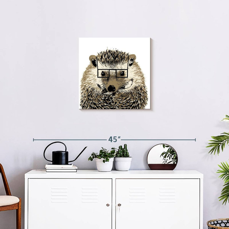 Good Looking Hedgehog, 20" H x 20" W