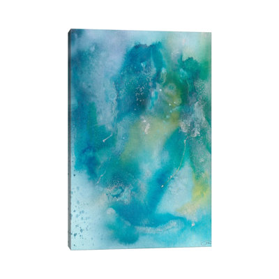 Sea Jade II by Joyce Combs - Wrapped Canvas Painting