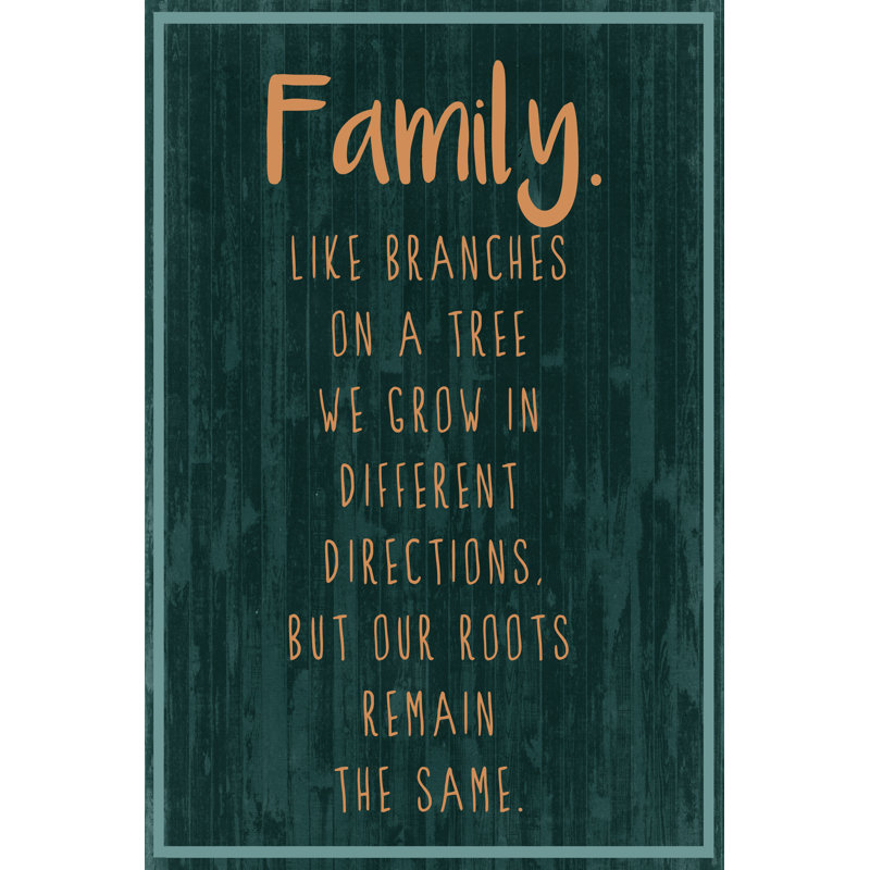Spice Family Rules III by Grace Popp - Wrapped Canvas Typography, Wrapped Canvas, 122cm H x 81cm W