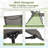 Sarie Outdoor Metal Chaise Lounge Set-619044793