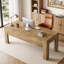 Bureau de direction 63 po, grand bureau d'ordinateur pour le bureau personnel, brun-129186889