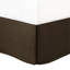 Édredon pour grand lit 7 pièces en faux suède corail - 2 taies décoratives, 1 coussin décoratif et 1 jupe de lit-124308885-124308889
