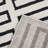 Grenville Cream/Black Geometric Modern Area Rug-405178918