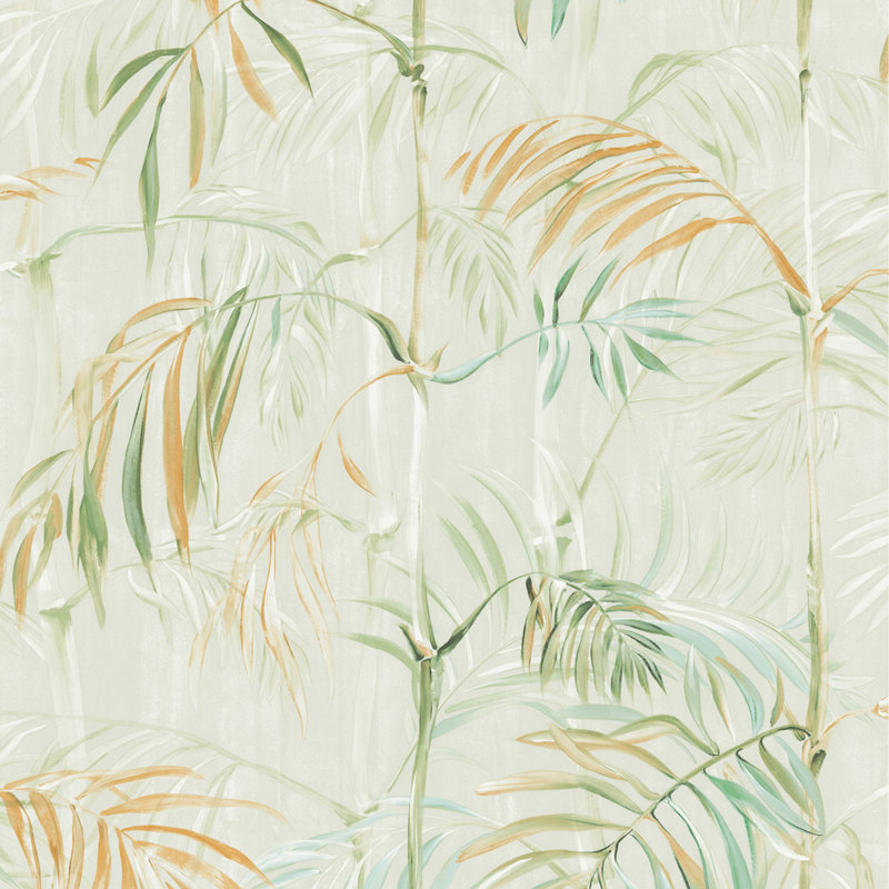 Andonia Floral Wallpaper Double Roll, Sage