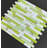 Random Sized Glass Linear Mosaic Wall Tile-64212473