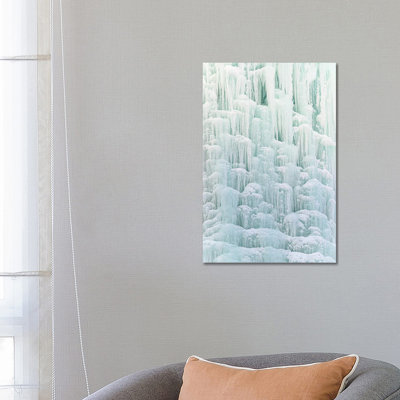 Frozen Waterfall II by Nik Rave - Wrapped Canvas Gallery-Wrapped Canvas Giclée