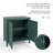 Vintage Style Sideboard Cabinet with Carved Decorative Legs, Hidden Storage Compartments, Reinforced Sturdy Structure, Raised Base for Convenient Cleaning, Suitable for Living Room, Dining Room, Entryway, Home Office Use