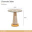 St. Charles Chairside Table - Dove Gray