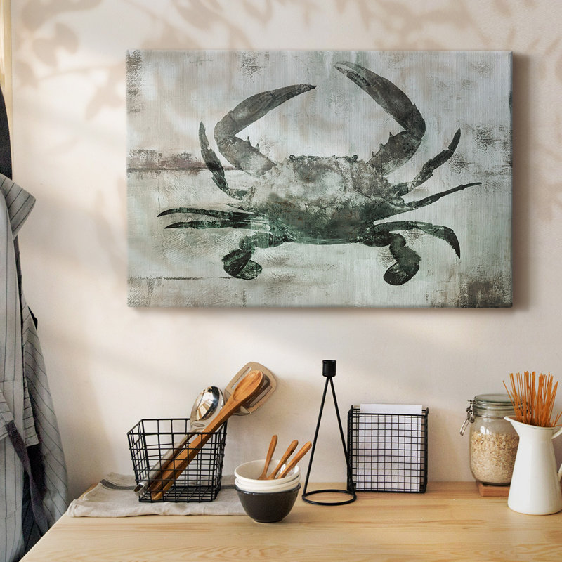 Toile tendue crabe neutre I-Gallery, H 18 po x l 27 po