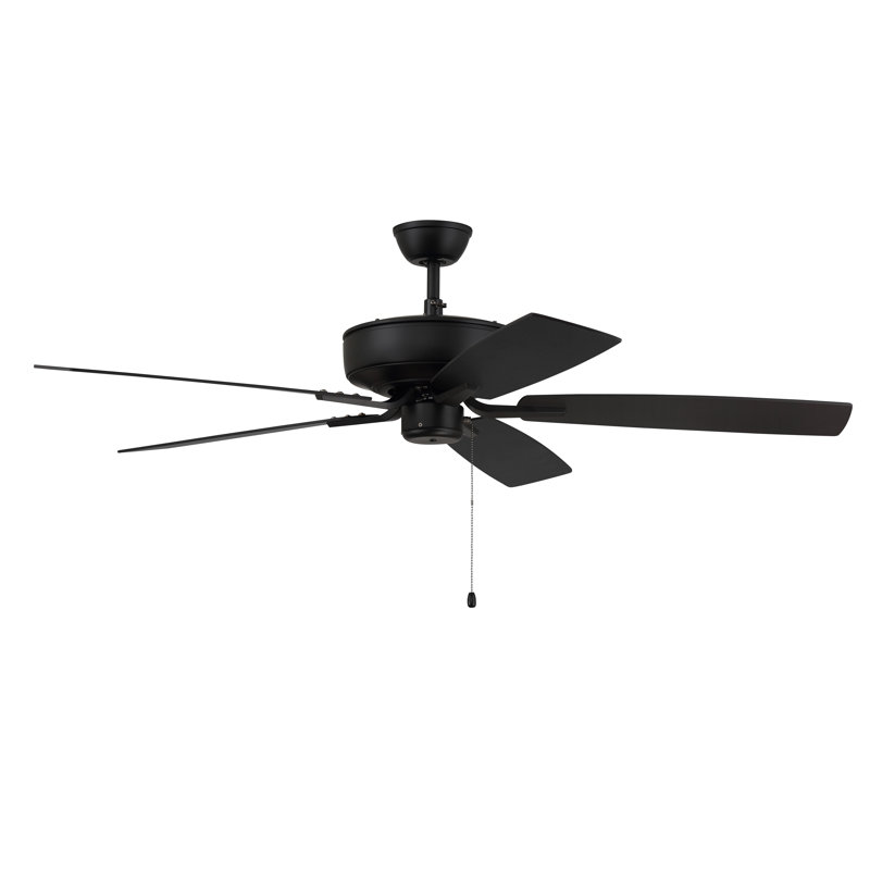 Pro Plus 52" Fan 52'' Ceiling Fan, Flat Black