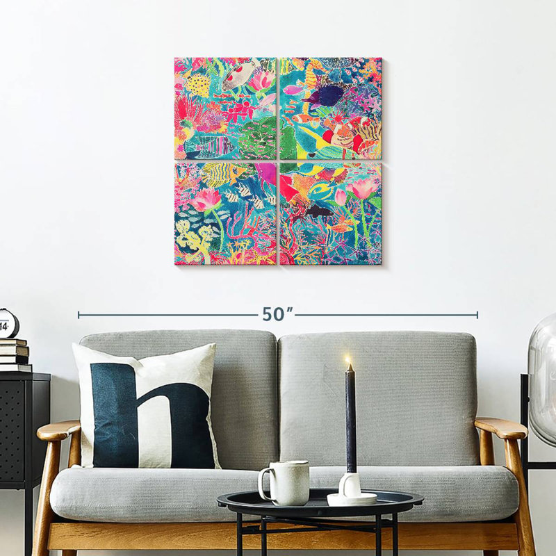 Brampt Underwater Rainbow, 26" H x 26" W