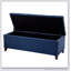 Banc de rangement touffeté à fermeture douce et confortable-913841368