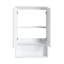 Armoire murale de salle de bain 24 po, portes à fermeture douce, conception à fixation flottante