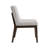Gray Linen Side Chair,Set Of 2