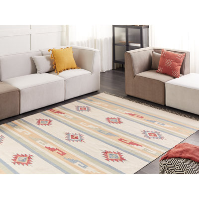 Vanesa Moroccan Cotton Hand Woven Kilim